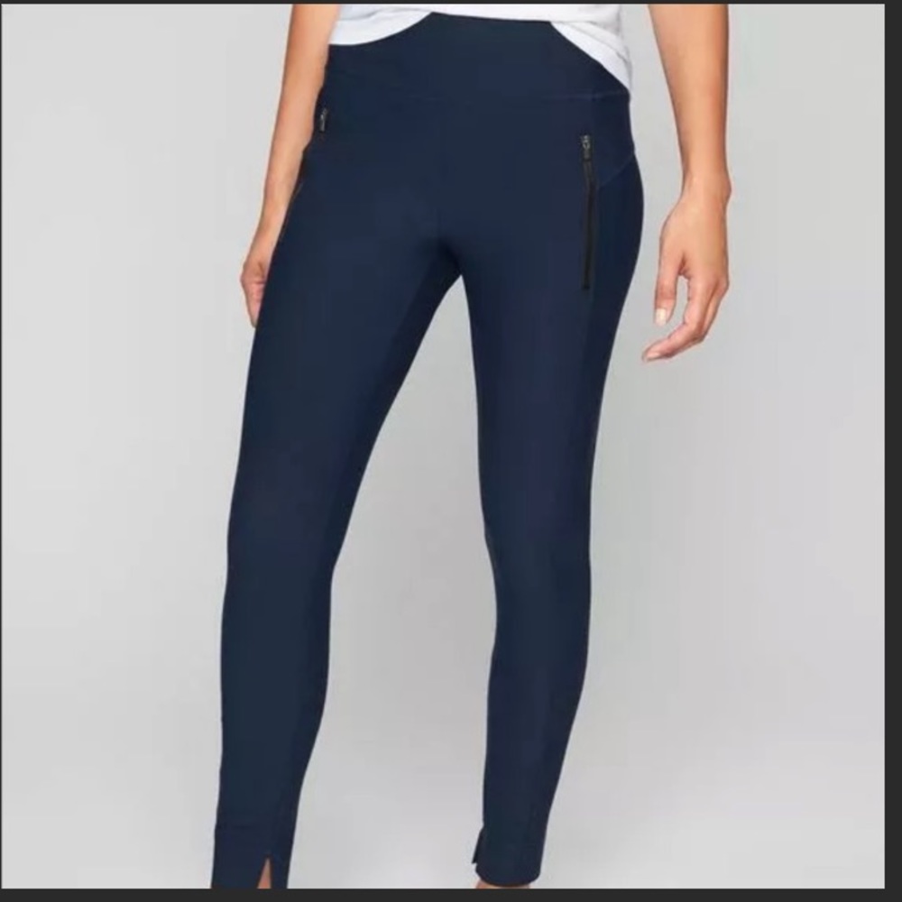 Athleta Stellar Tight Navy M Leggings